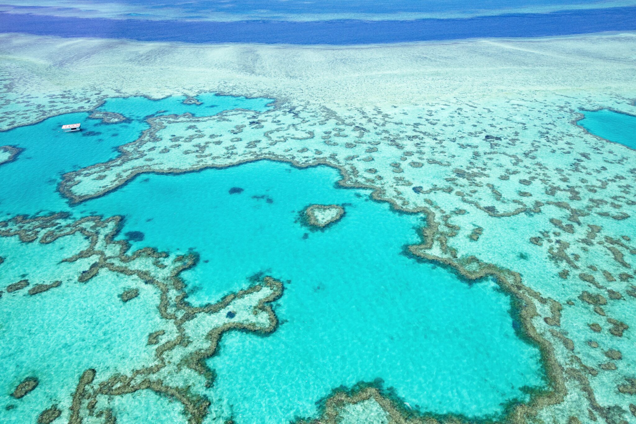 Great Barrier Reef Queensland Australia Aerial